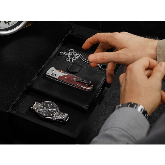 Benchmade Benchmade - Bugout Grey/Redstone Aluminum & Richlite