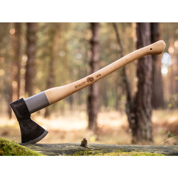 Bison Bison - 1879 Universal Axe with Overhead Protection - 70cm