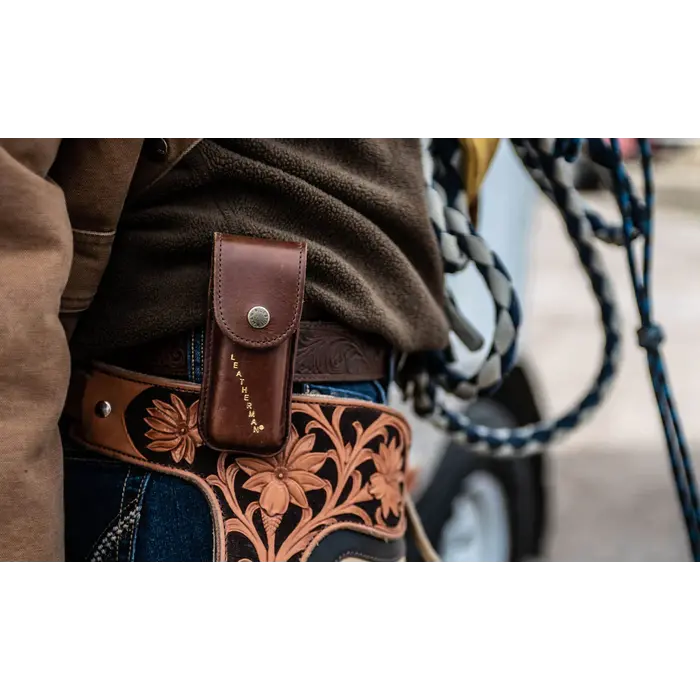 Leatherman Leatherman - Heritage Leren Hoesje Bruin - Extra Klein