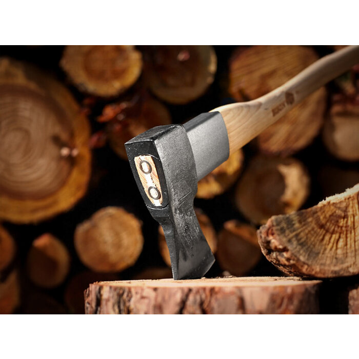 Bison Bison 1879 Universalbeil | Handgeschmiedet | Hickory - 80 cm