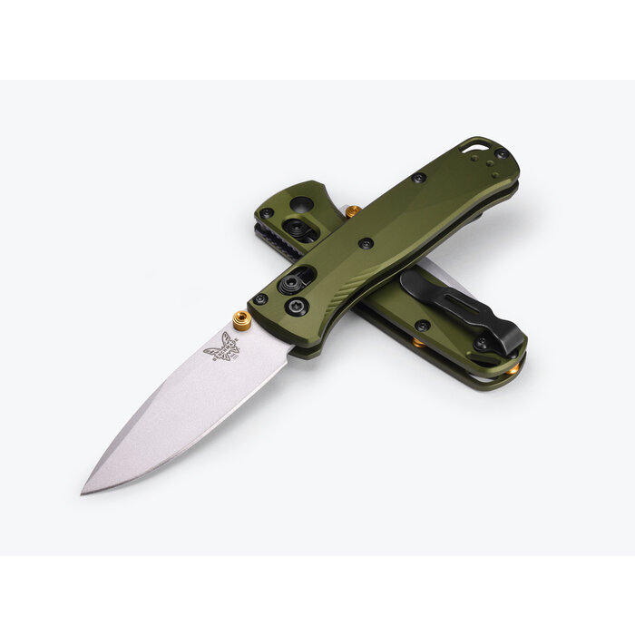 Benchmade Benchmade - Mini Bugout - Woodland Green - Alluminum PE