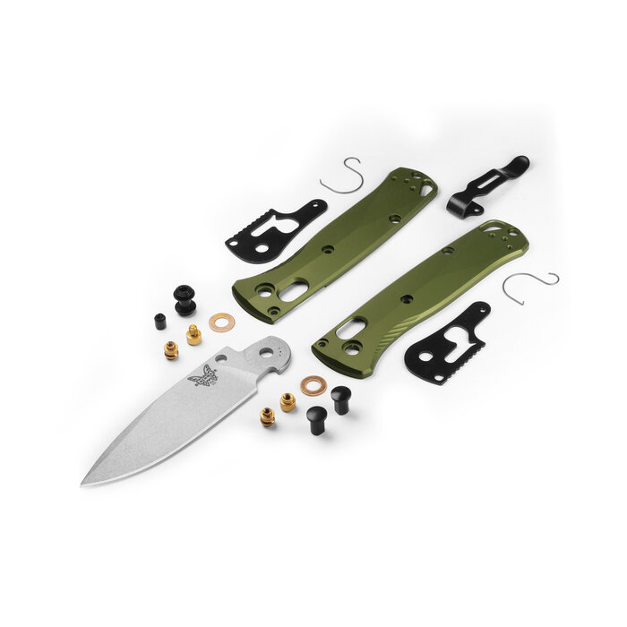 Benchmade Benchmade - Mini Bugout - Woodland Green - Alluminum PE
