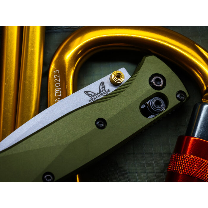 Benchmade Benchmade - Mini Bugout - Woodland Green - Alluminum PE