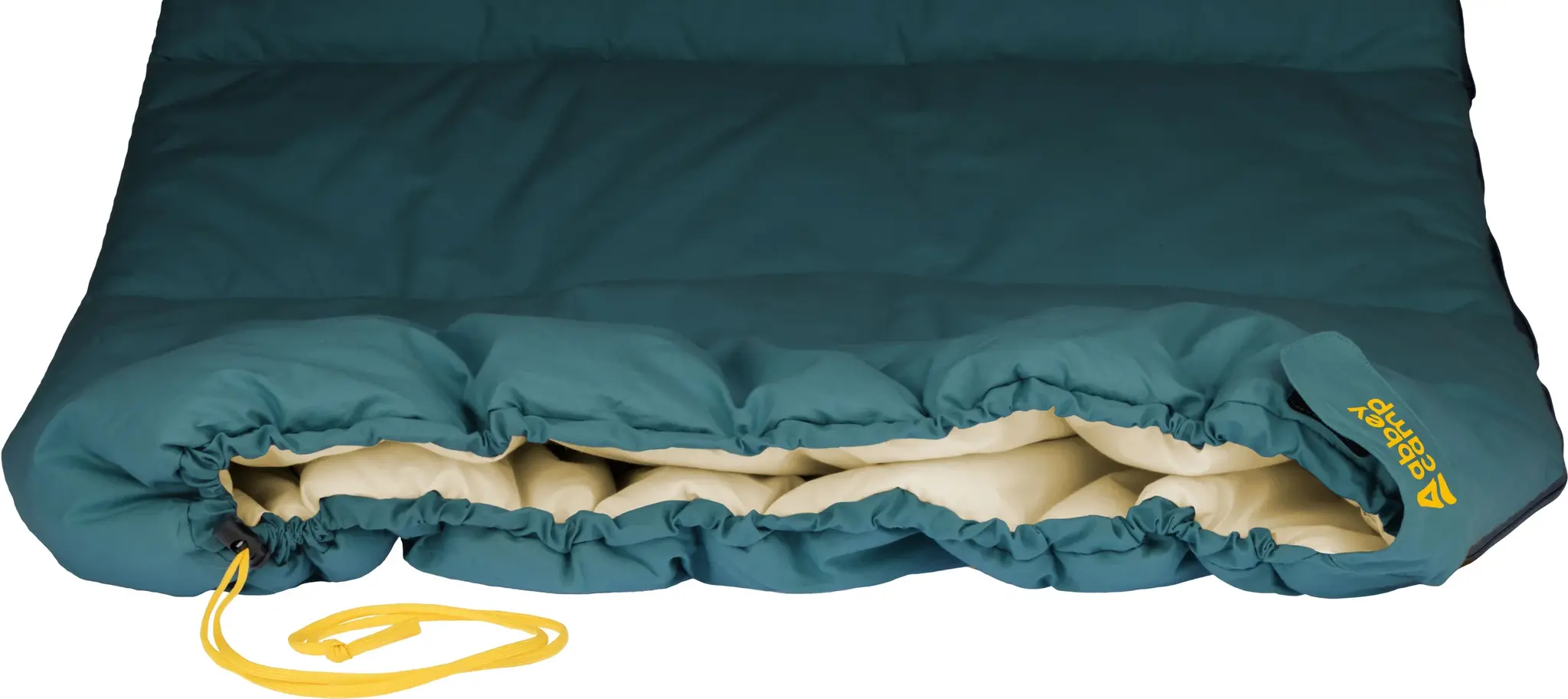Abbey Camp® Abbey Camp - Schlafsack Envelope T/C - Cardiff-06 - Blau/Sand