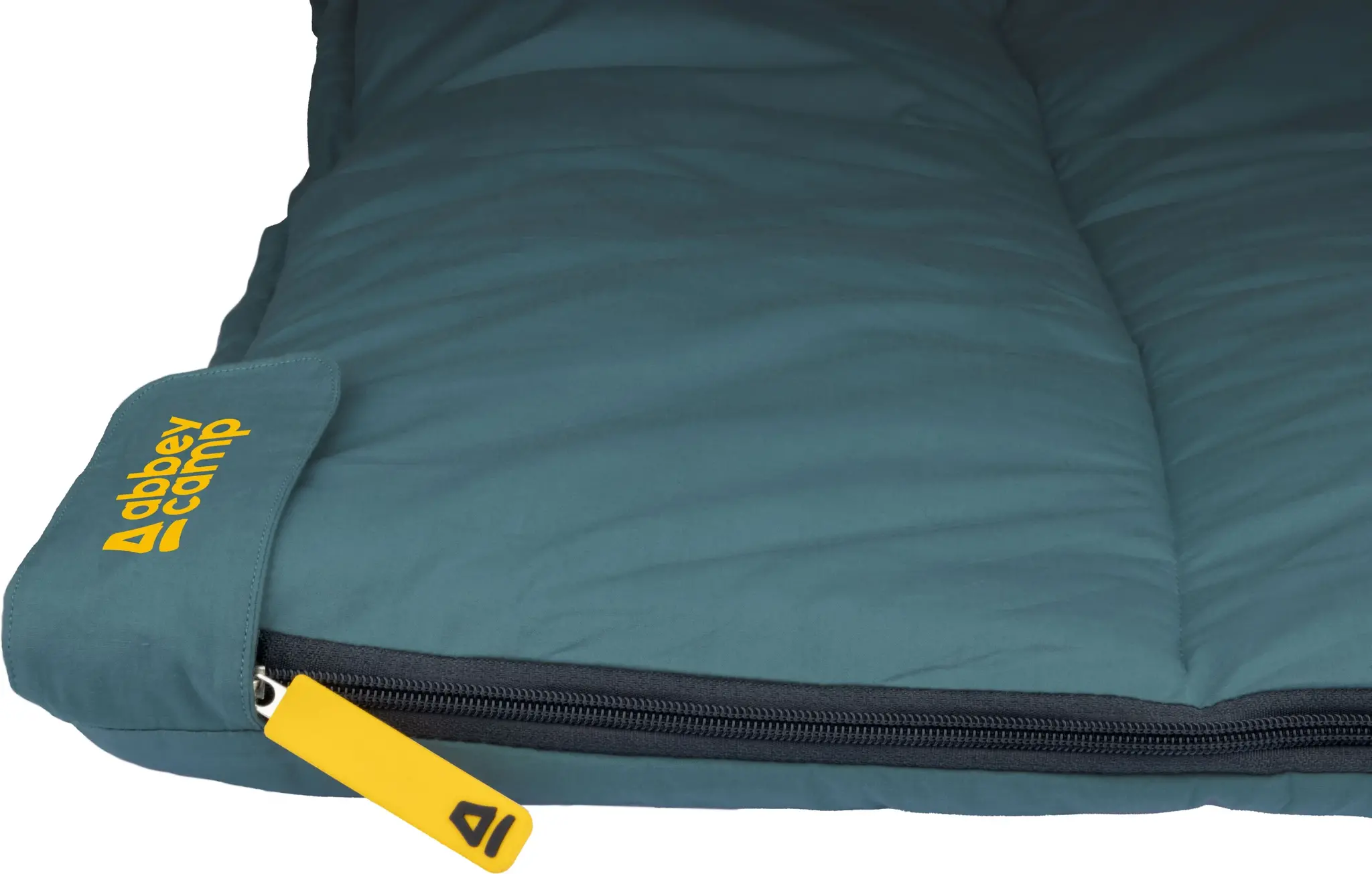 Abbey Camp® Abbey Camp - Sleeping Bag Envelope T/C - Cardiff-06 - Blue/Sand
