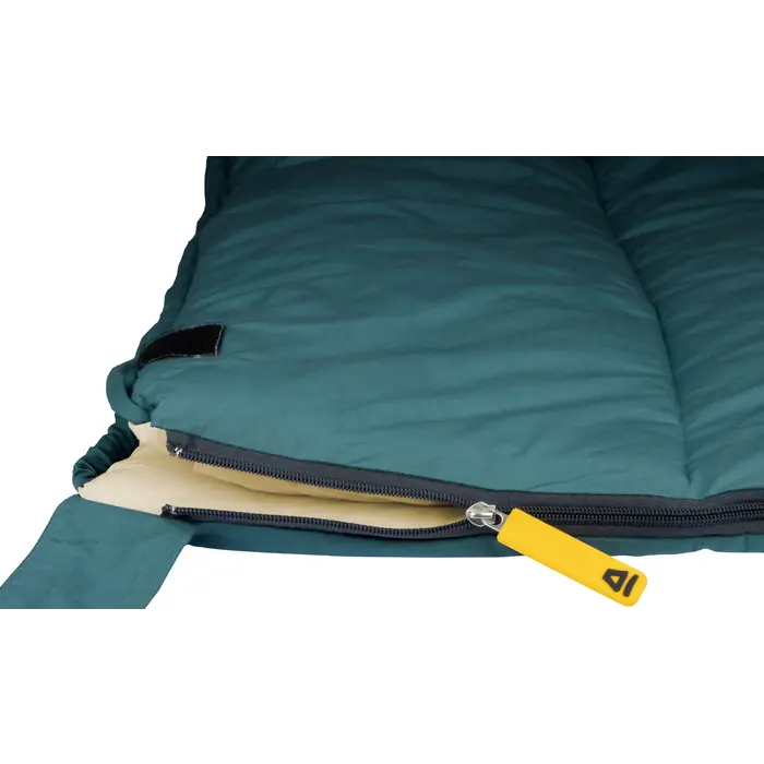 Abbey Camp® Abbey Camp - Slaapzak Envelop T/C - Cardiff-06 - Blauw/Zand