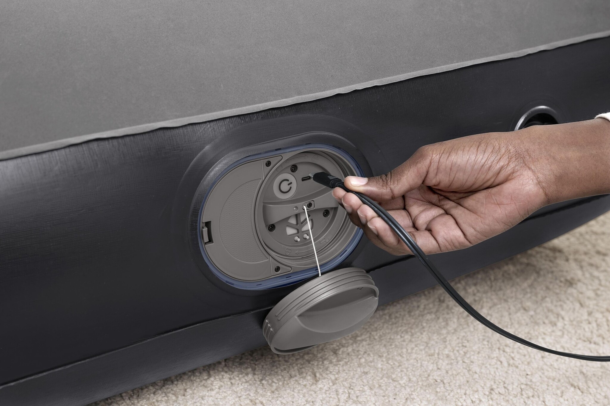 Bestway Bestway TriTech - Twin Airbed 30cm - USB Pump - 1-Person