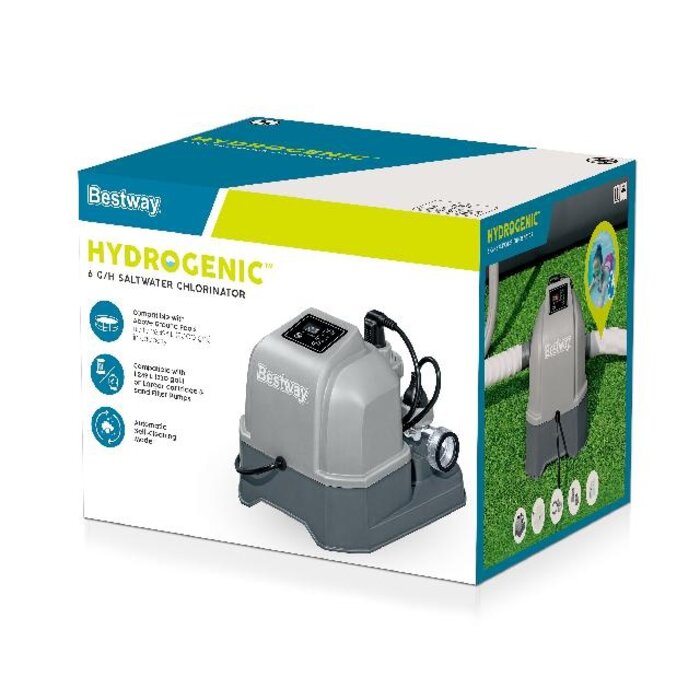 Bestway Bestway - Hydrogenic Salt Electrolyzer 6 g/h - Chlorine Free Pool