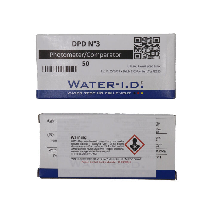 Pool Improve Pool Improve - DPD 3 Tablets (50 pieces) - Total Chlorine Test