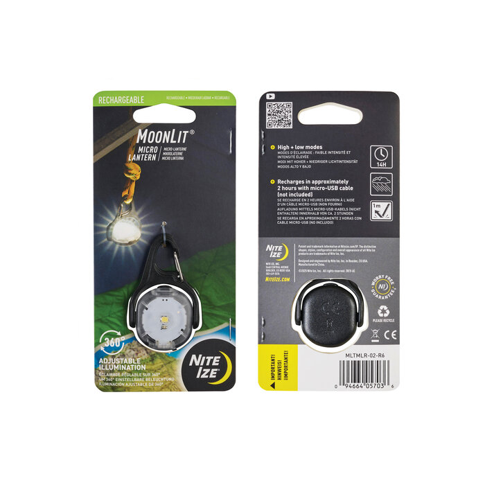 Nite Ize Nite Ize - MoonLit Micro Lantern - Rechargeable