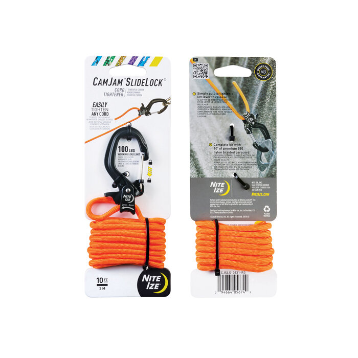 Nite Ize Nite Ize - CamJam SlideLock Koordspanner S met 3m Paracord