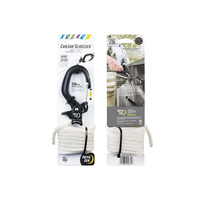 Nite Ize Nite Ize - CamJam SlideLock - Seilspanner L mit 3m Seil