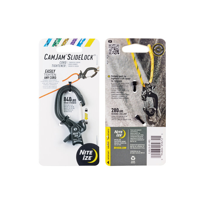 Nite Ize Nite Ize - CamJam SlideLock Cord Tensioner S