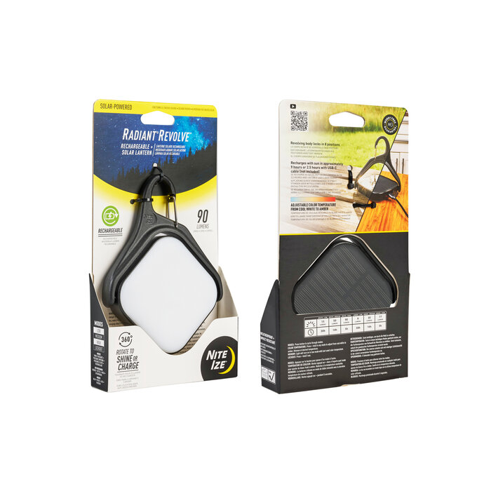 Nite Ize Nite Ize - Radiant Revolve Lantaarn - Oplaadbaar