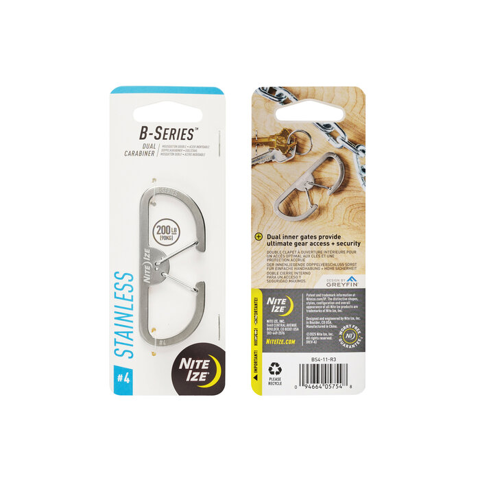 Nite Ize Nite Ize - B-Series - Double Carabiner #4