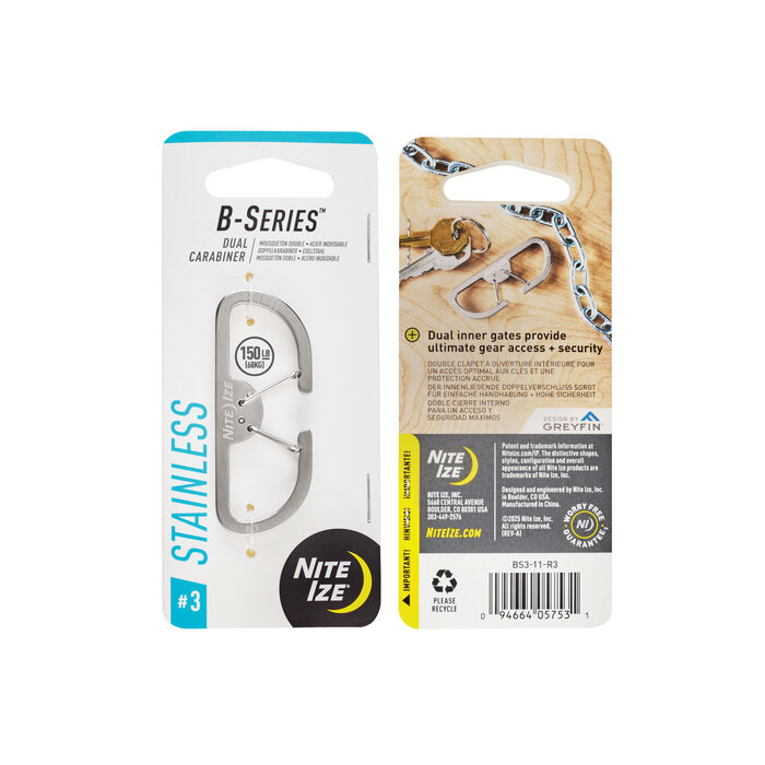 Nite Ize Nite Ize - B-Series - Double Carabiner #3