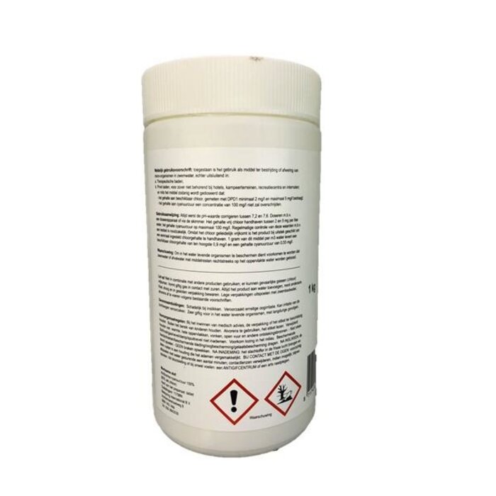 Pool Power Pool Power - Chlortabletten Long (Mini 20gr) - 1 kg - Copy