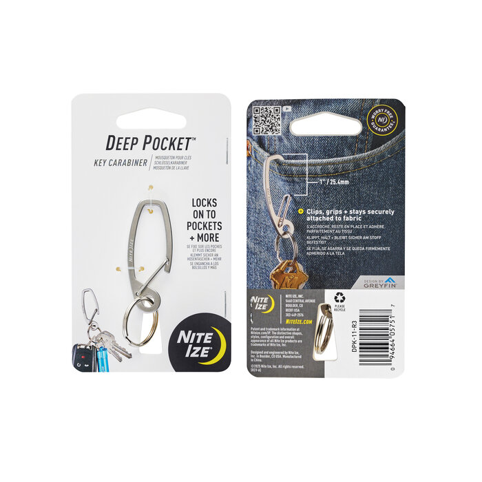 Nite Ize Nite Ize - Deep Pocket Schlüsselclip