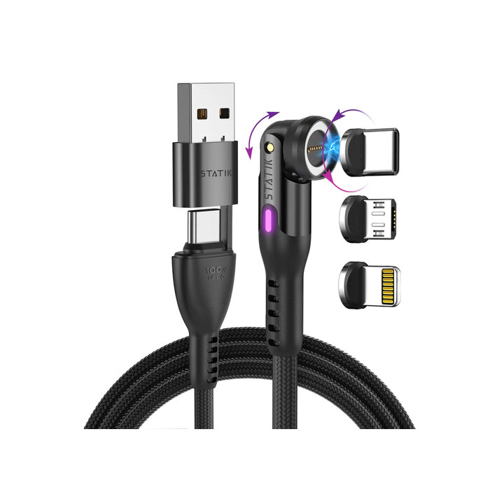 Statik Static - 360 Pro - Magnetisches Universalkabel - 3m