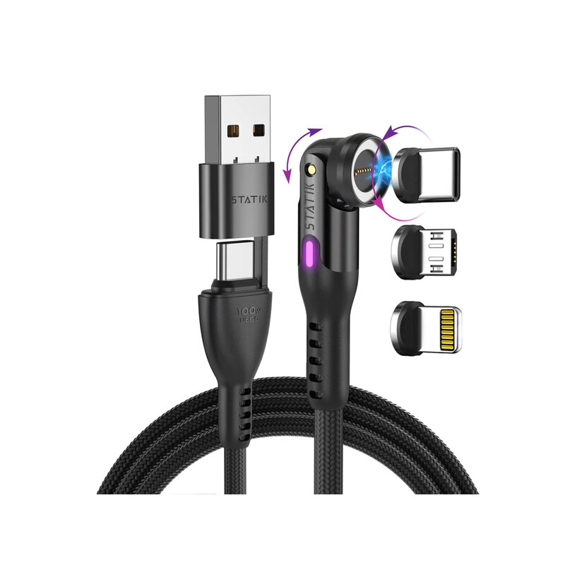 Statik Statik - 360 Pro - Magnetische universeel kabel - 3m