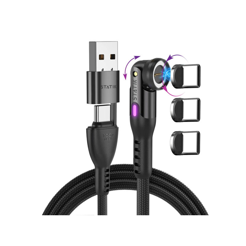 Statik Statik - 360 Pro - Magnetische USB-C kabel - 2m