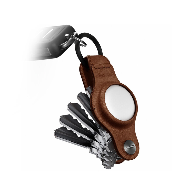 Keysmart KeySmart - Air Compact - Genuine Leather Key Holder