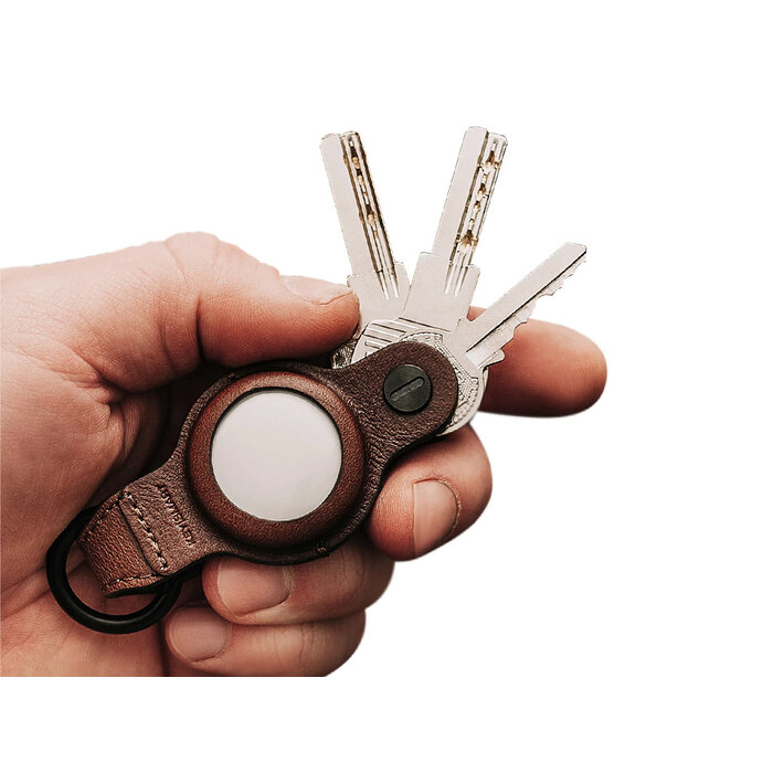 Keysmart KeySmart - Air Compact - Genuine Leather Key Holder