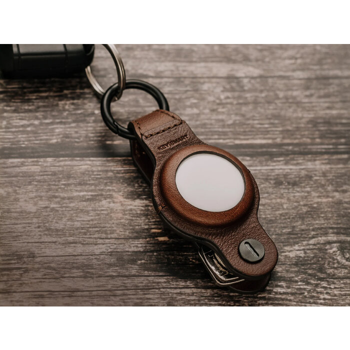 Keysmart KeySmart - Air Compact - Genuine Leather Key Holder