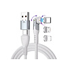 Statik Statik - 360 Pro - Câble universel magnétique - 2m - Blanc