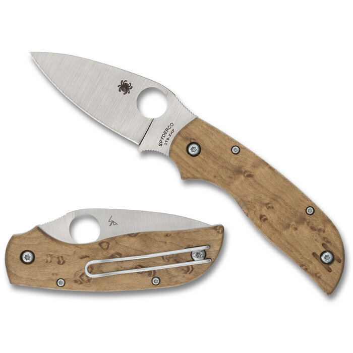 Spyderco Spyderco - Chaparral Slipit - Birdseye Maple - CTS XHP PE