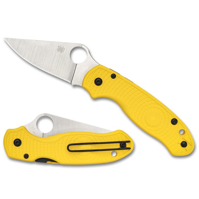 Spyderco Spyderco - Para 3 Lightweight Salt - Yellow - CPM Magnacut