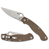 Spyderco Spyderco - Military 2 - Brown - Canvas Micarta - CPM CRU-WEAR