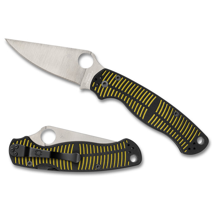 Spyderco Spyderco - Paramilitary 2 Salt Yellow - CPM Magnacut PE