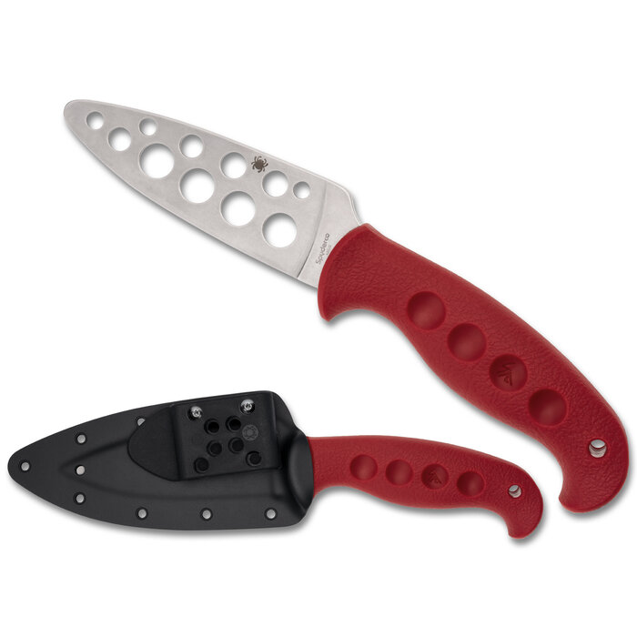Spyderco Spyderco - Temperance - Lightweight - Red - Trainer 420J2