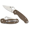 Spyderco Spyderco - Para 3 - Brown - Canvas Micarta - CPM CRU-WEAR