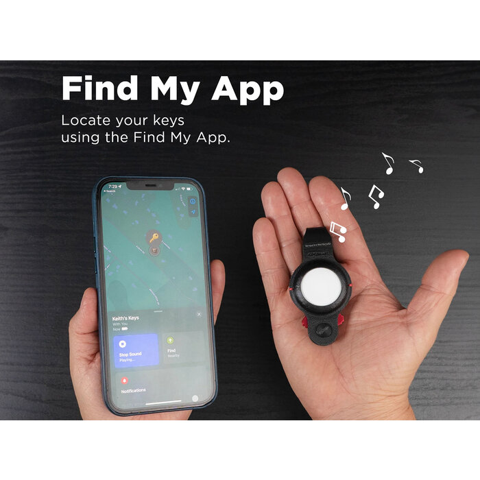 Keysmart KeySmart - Air Compact Key Holder - Black