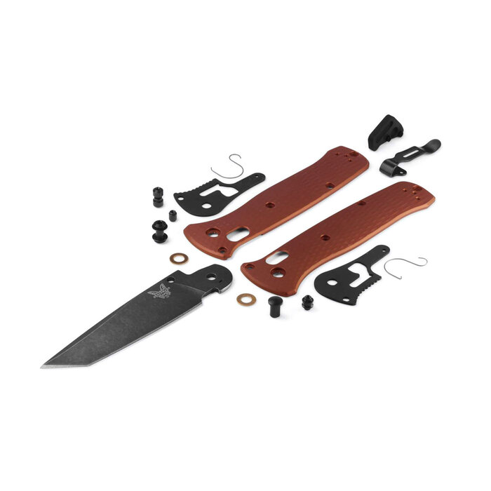 Benchmade Benchmade - Bailout Aluminium Tanto - Burnt copper PE