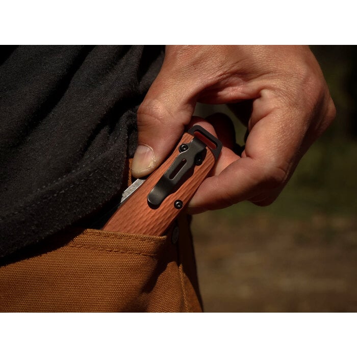 Benchmade Benchmade - Bailout Aluminium Tanto - Burnt copper PE