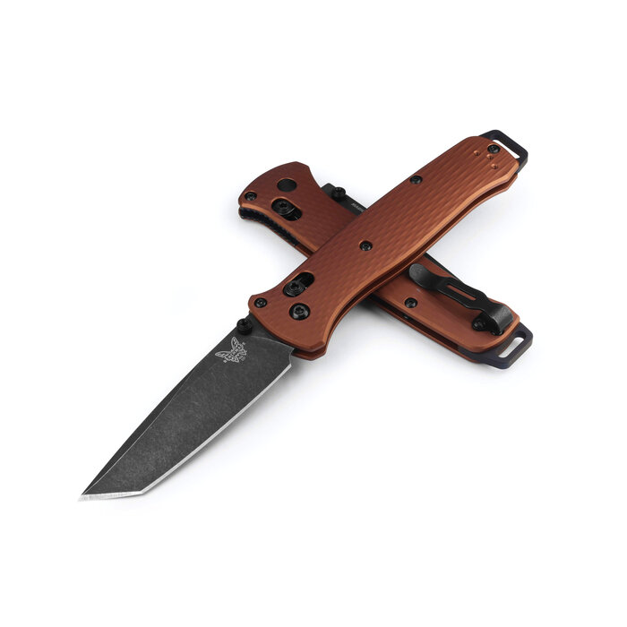 Benchmade Benchmade - Bailout Aluminium Tanto - Burnt copper PE