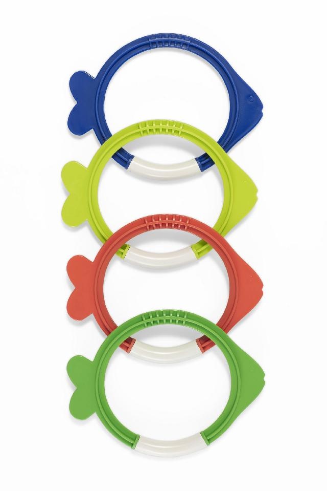 Bestway - Hydro Swim - Duikringen Lil Fish - 3 jr + - 4 stuks