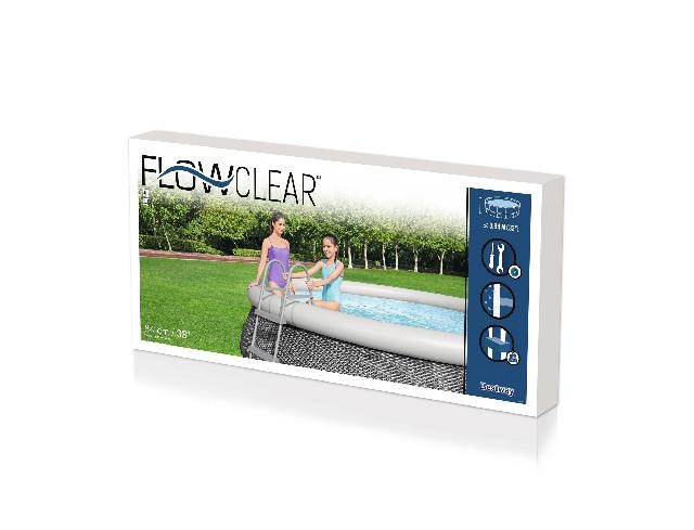 Bestway Flowclear Bestway - FlowClear - Escaliers Bâtiment Piscine - 84 cm