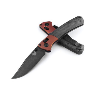 Benchmade Benchmade - Mini Crooked River - Burnt Copper - Black Micarta