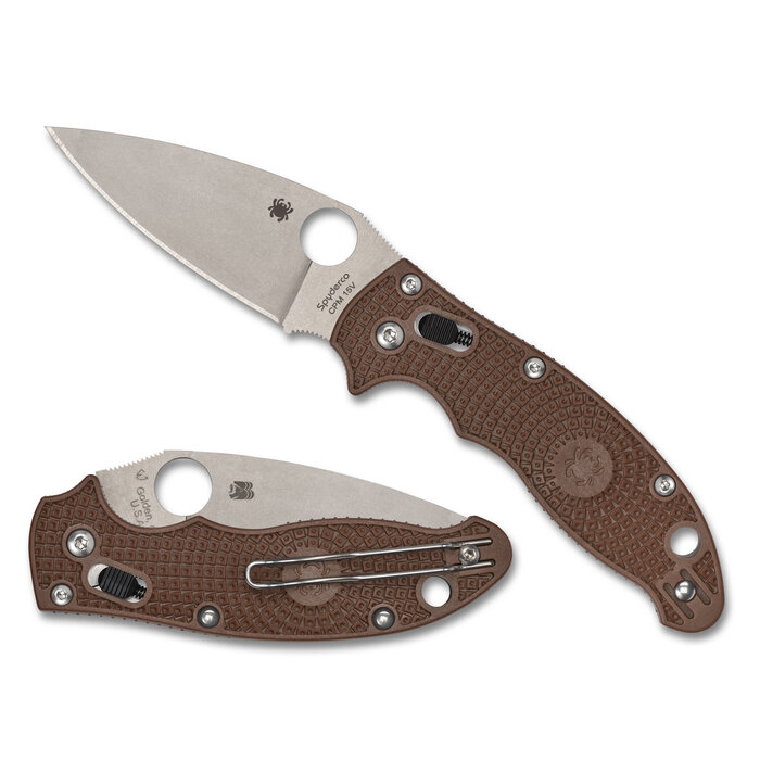 Spyderco Spyderco - Manix 2 - Lightweight - Brown - CPM 15V - Sprint Run