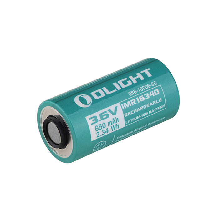 Olight Olight - IMR16340 - 650mAh 3.6V Accu