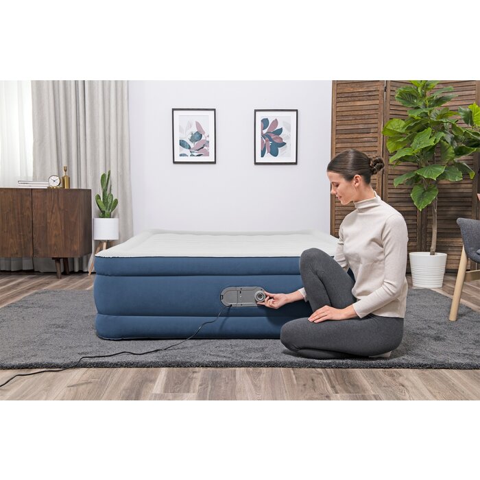 Bestway Bestway – Alwayzaire Queen Luftmatratze (46 cm) – AC-Pumpe – Selbstaufblasend