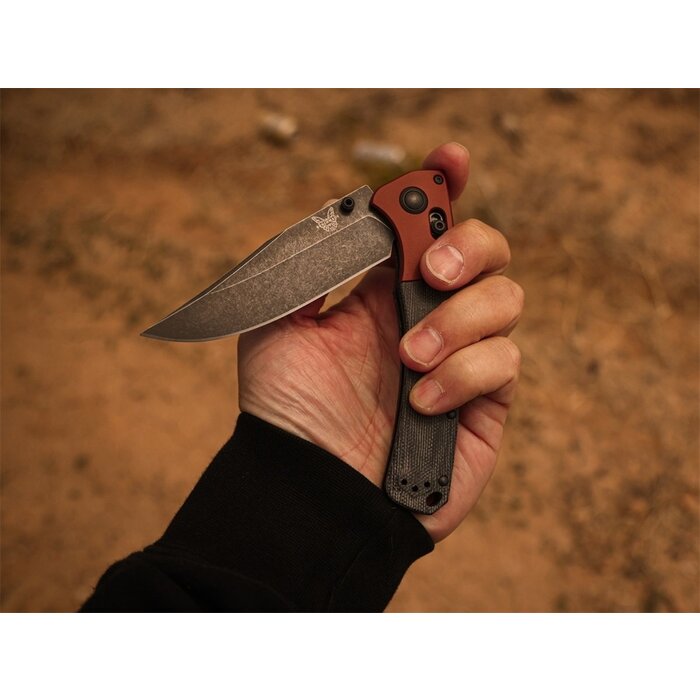 Benchmade Benchmade - Crooked River - Burnt Copper - Black - Micarta