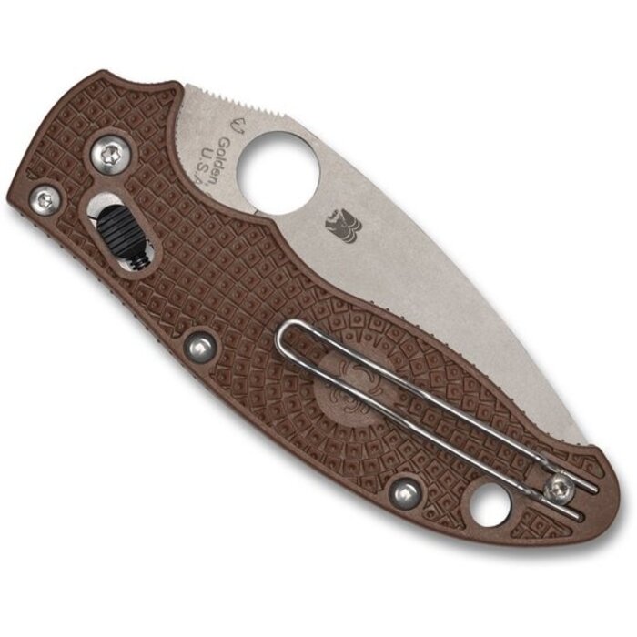 Spyderco Spyderco - Manix 2 - Lightweight - Brown - CPM 15V - Sprint Run