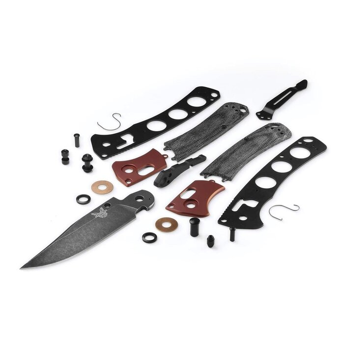 Benchmade Benchmade - Mini Crooked River - Burnt Copper - Black Micarta