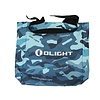 Olight Olight – Blaue Camouflage-Tasche