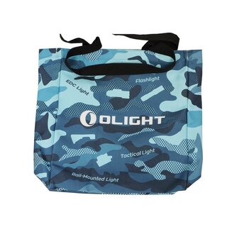 Olight Olight – Blaue Camouflage-Tasche